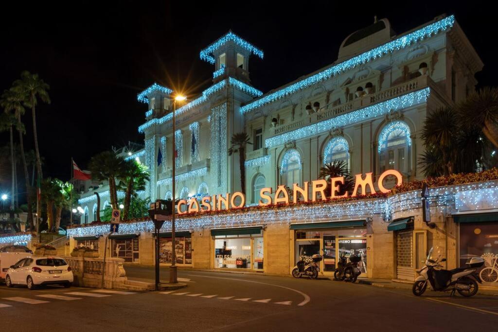 Teatro Ariston, Elegante Appartamento Centrale Sanremo Eksteriør billede